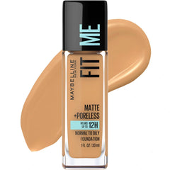 Maybelline Fit Me Matte + Poreless Oil Free Liquid Foundation - 1 fl oz