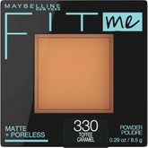 Maybelline Fit Me Matte + Poreless Pressed Face Powder Makeup - 0.29oz
