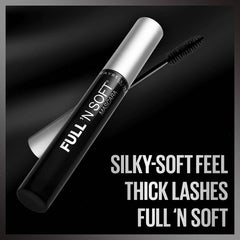 Maybelline Full 'N Soft Waterproof Mascara - 0.28 fl oz