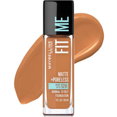 Maybelline Fit Me Matte + Poreless Oil Free Liquid Foundation - 1 fl oz