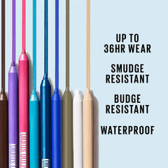 Maybelline Tattoo Studio Sharpenable Gel Pencil Waterproof Eyeliner - 0.04oz