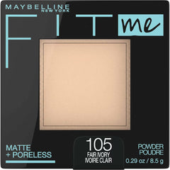 Maybelline Fit Me Matte + Poreless Pressed Face Powder Makeup - 0.29oz