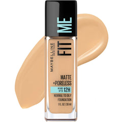 Maybelline Fit Me Matte + Poreless Oil Free Liquid Foundation - 1 fl oz