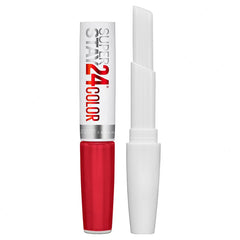 Maybelline Super Stay 24 2 -Step Liquid Lipstick Makeup - Eternal Cherry - 0.14 fl oz