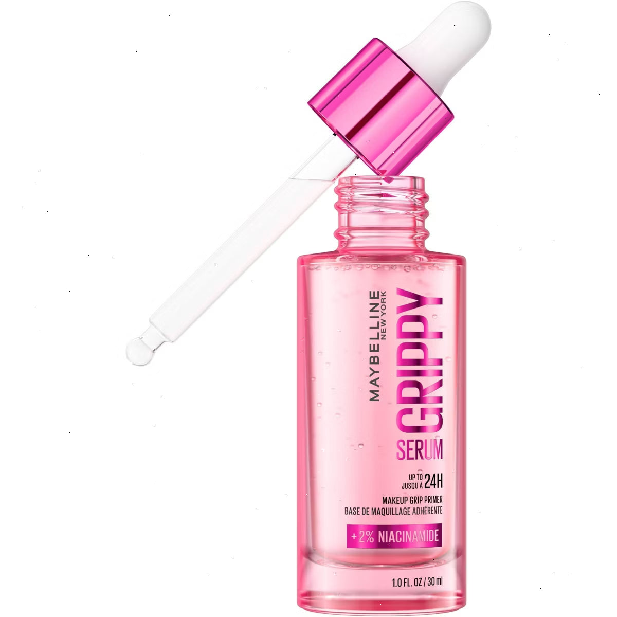Maybelline Grippy Serum Makeup Gripping Primer with Niacinamide - 1 fl oz